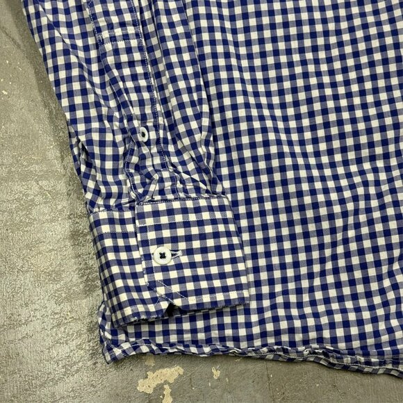 Spier & Mackay Dress Shirt Handmade Contemporary Check Cotton 15.5 Medium - Picture 3 of 10